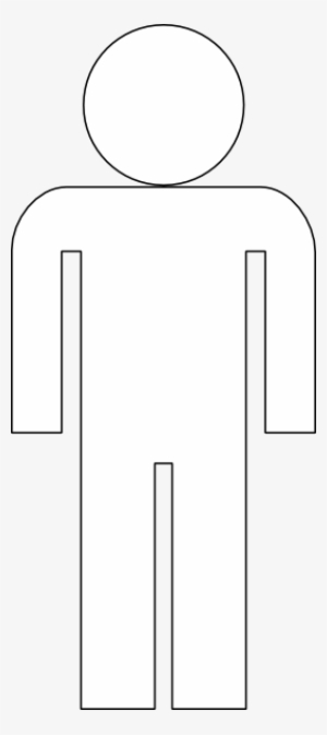 Stock Of Man Clip Art At Clker Com - Man Symbol White Png