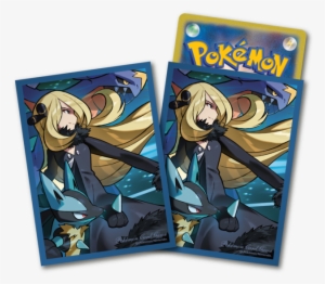 Cynthia, Garchomp, & Lucario - Cynthia Sleeve Pokemon