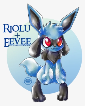 Lucario And Eevee Fusion