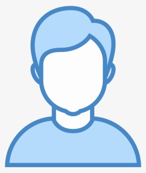 It Is The Drawing Of An Enclosed Outline Of The Front - User Icon