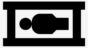 A Stretcher Icon Consists Of A Rectangular Shape, And - Circle