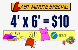 Flea Market Vector - Books Clip Art