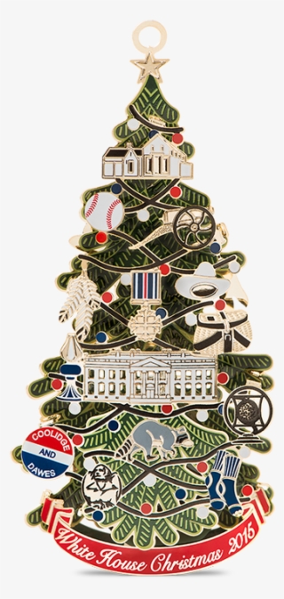 2015 Ornament Front - 2015 White House Ornament