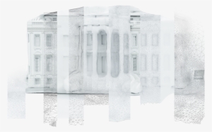 Several Layers Of White Ink Are Overlapped, Bringing