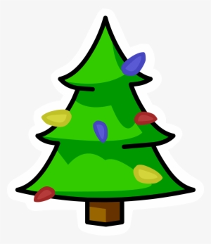 Club Penguin Rewritten Christmas Tree Christmaswalls - Christmas Tree Pin Art
