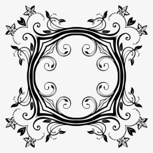 Flourish Clipart Ornament - Circle