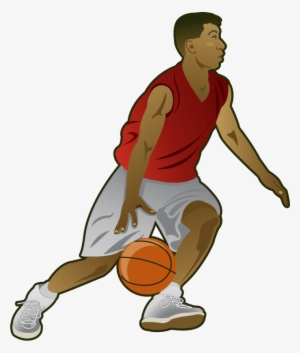 Graphic Free Hoop Clip Art - Basketball Player Clipart