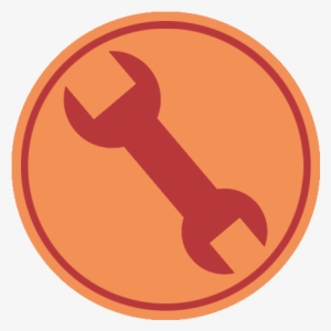 Engineer Emblem Red - Vintage Wall Clock