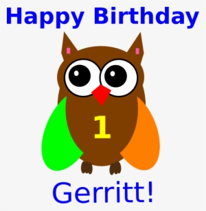 Pink Owl Olivia Birthday Svg Clip Arts 582 X 598 Px