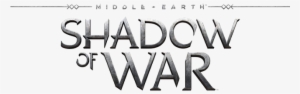 Shadow Of War Png Graphic Library Library - Middle Earth Shadow Of War Logo Png