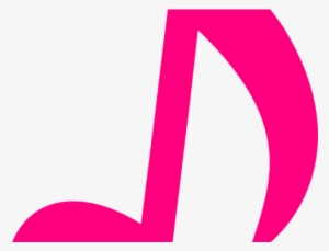 Music Notes Clipart Pink Music - Musical Note