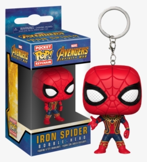 Avengers Infinity War Iron Spider - Funko Keychain Iron Spider