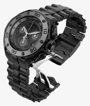 Image Of Invicta Subaqua Men 50mm Stainless Steel Stainless - Invicta Black Watch
