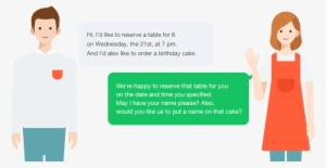 Reply Directly To Inquiries From Line Friends In Real - Friends Png