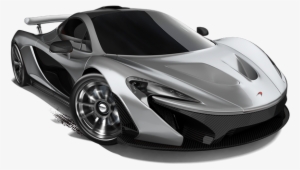 Mclaren P1 Silver - 2015 Hot Wheels Hw Workshop Mclaren P1 Silver
