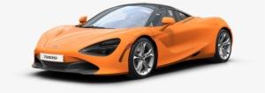 Mclaren Orange - Mclaren 720s Silica White