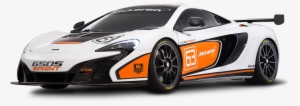 Mclaren 650s Sprint Car Png Clipart Mclaren Clipart - Orange White Black Car