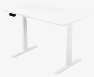 2-leg White Uvi Desk With White Top - Desk