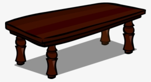 Rosewood Dinner Table Sprite 007 - Coffee Table