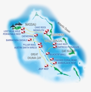 Bahamas Dive Sites - Nassau Lost Blue Hole