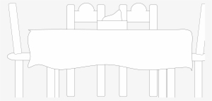Dining Table Clipart Small Table - Diagram