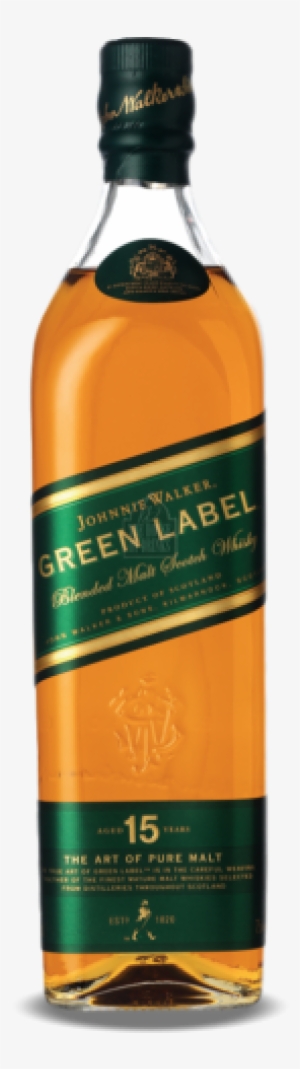 Johnnie Walker Green Label 15yo Blended Malt Scotch - Johnnie Walker Green Label