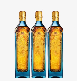 Johnnie Walker House Fu Lu Shou Edition 750ml - Johnnie Walker Blue Label Whisky 70cl