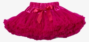 Hot Pink Chiffon Pettiskirt Tutu - Clothing