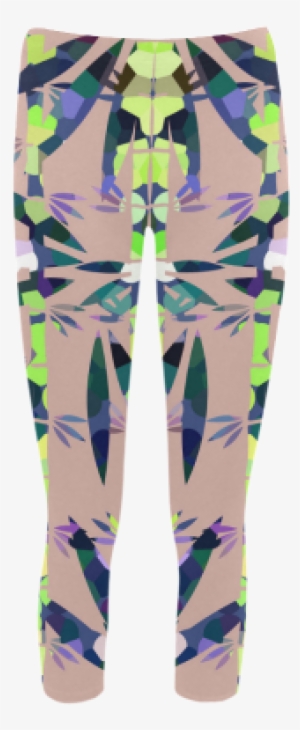 Bamboo Leaves Capri Legging - Pajamas