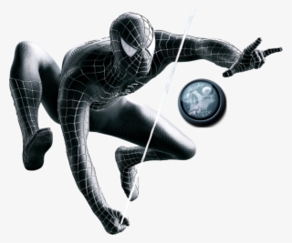 Download Spiderman Black Transparent Png For Designing - Spider Man 3