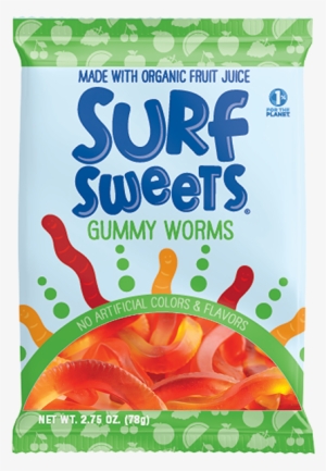 Surf Sweets Gummy Worms Pack-2 - Surf Sweets