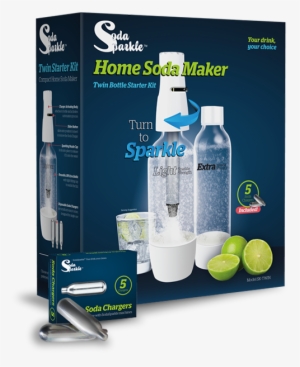 Best Soda Makers - Sodasparkle 1 Litre Soda Maker Starter Kit