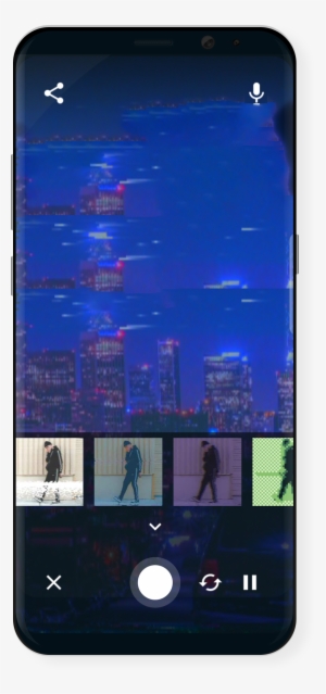 More Than 40 Vhs, Glitch And Vaporwave Effects Ready - Android