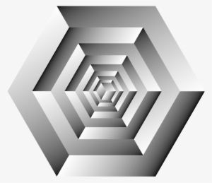Picture Transparent Download Isometric Projection Necker - Draw Isometric Illusions