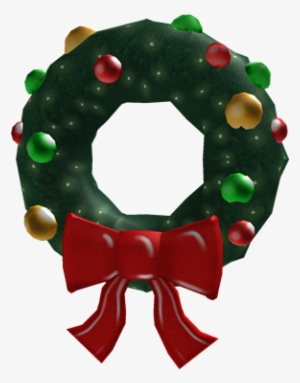 Deluxe Christmas Wreath - Roblox Christmas Png