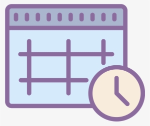 Timetable Icon - Calendario Png Transparente