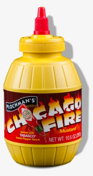 A Bottle Of Plochman's Premium Chicago Fire Mustard - Plochman's Mustard