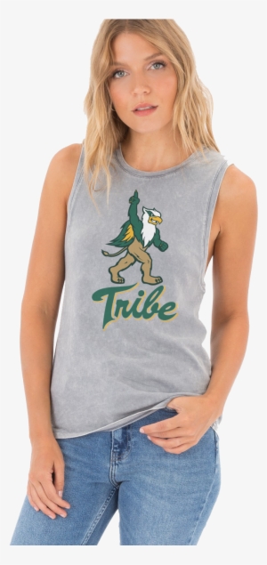 College Of William & Mary Women's Tribe Washed Cotton - William & Mary Tribe