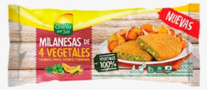 Milanesas De 4 Vegetales - Granja Del Sol Milanesas De Soja