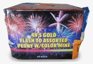 Battery 49 Shots Cracker - Bateria De Fogo De Artificio