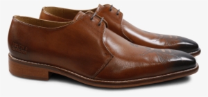 Derby Shoes Clark 14 Crust Tan Lasercut Skull Toe Electric