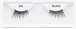 308 Accents - Ardell #305 Black False Eyelash Accent