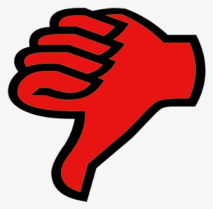 Thumbs Down Emoticon - Thumb Signal