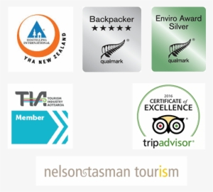 Nelson Backpackers Tourism Awards