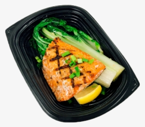 Sockeye Salmon With Bok Choy - Scallion