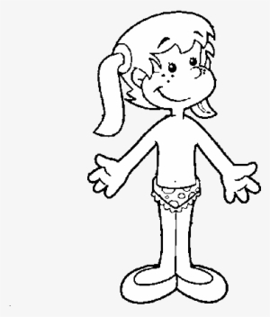 Body Parts Coloring Page - Body Part For Coloring