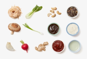 Stir-fried Wonton Noodles With Bok Choy & Radishes - Wonton Noodles