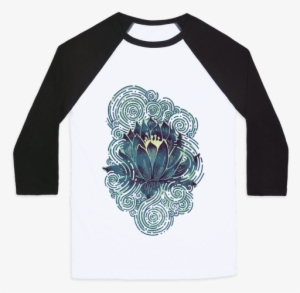 Lotus Flower Baseball Tee - Animal Crossing Shirt