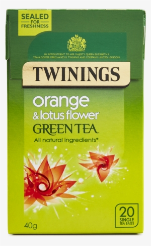 Green Tea, Orange & Lotus Flower