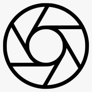 Lens Comments - Chrome Black And White Icon